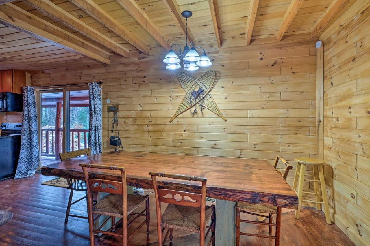 Secluded Johnsburg Retreat With Hot Tub And Fire Pit Villa Kültér fotó